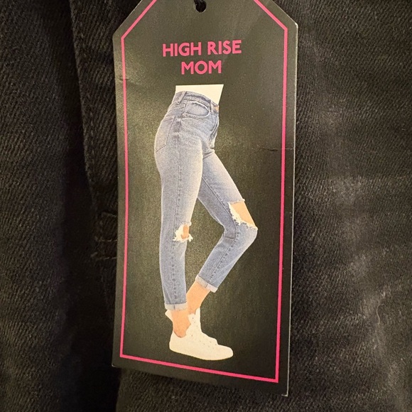 Women’s NoBo Black Distressed Jeans - Picture 4 of 6